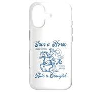 Custodia per iPhone 17 Country Concert Rodeo CowGirls Cowboys. Save a Horse Ride a