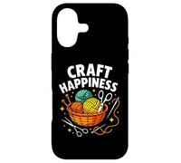 Custodia per iPhone 17 Craft Happiness - Divertente amante del lavoro a maglia e all'uncinetto