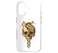 Custodia per iPhone 17 Cranio Serpente DNA Albero Orologio Occhio Simbolico Arte
