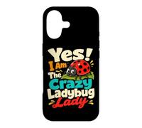 Custodia per iPhone 17 Crazy Ladybug Lady Gardener Insetto Umorismo