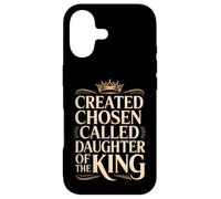 Custodia per iPhone 17 Created Chosen Called Daughter Of The King -