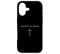 Custodia per iPhone 17 Creato dalla Croce del Creatore - Fede cristiana minimalista
