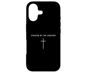Custodia per iPhone 17 Creato dalla Croce del Creatore - Fede cristiana minimalista