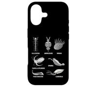 Custodia per iPhone 17 Creature Cambriane Fossil Paleoart Evolution Amante della scienza