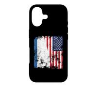 Custodia per iPhone 17 Crimea USA Bandiera Distressed - Metà americana