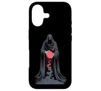 Custodia per iPhone 17 Crimson Orb Warden - Opera d'arte dell'entità ombra