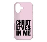 Custodia per iPhone 17 Cristo vive in me cristiano