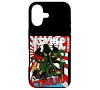 Custodia per iPhone 17 CTHULHU. Japanese Anime Monster Attack, Old Poster Japanese