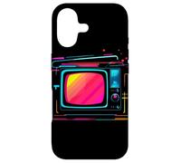 Custodia per iPhone 17 CTR TV Synthwave Look d'altri tempi