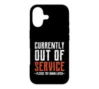 Custodia per iPhone 17 Currently Out Of Service Please Try Again Later Funny
