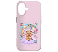 Custodia per iPhone 17 Cute Baby Capybara Birthday Cappy Birthday to Me Girls