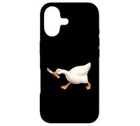 Custodia per iPhone 17 Cute but Dangerous Duck with Knife Funny Silly Duck Meme