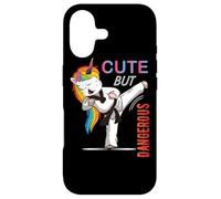 Custodia per iPhone 17 Cute But Dangerous Karate Taekwondo Girl Funny Martial Art