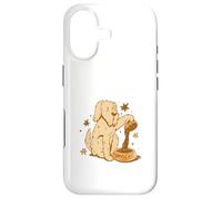 Custodia per iPhone 17 Cute Dog Coffee Lover Funny Caffeine Design
