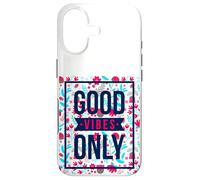 Custodia per iPhone 17 Cute Floral Good Vibes Only Motivational Good Vibes Quotes