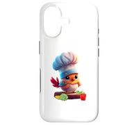 Custodia per iPhone 17 Cute Funny Restaurant Chef Bird Yes Chef