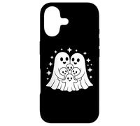 Custodia per iPhone 17 Cute Ghost Family Halloween Funny Dad Mom Kids