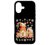 Custodia per iPhone 17 Cute Gingerbread House Decor For Women With Christmas Gnome