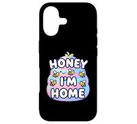 Custodia per iPhone 17 Cute Honey I'm Home Beehive Pun
