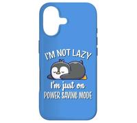 Custodia per iPhone 17 Cute Kawai Kids Lazy Power Saving Penguin Lover