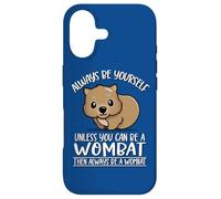 Custodia per iPhone 17 Cute Kawaii Animal Outback Always Be Yourself Wombat Lover