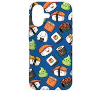 Custodia per iPhone 17 Cute Kawaii Kids Womens Girls Cartoon Pattern Sushi Lover