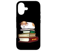 Custodia per iPhone 17 Cute Reading Books Merch Girls & Boys Guinea Pig Lover