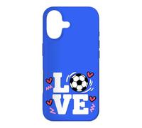 Custodia per iPhone 17 Cute Soccer Player Love Beautiful Game Ragazze Donne Sport