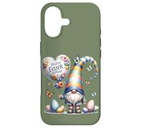 Custodia per iPhone 17 Cute Spring Gnome Butterfly Graphic For Happy Easter Sunday