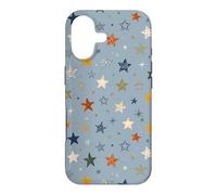 Custodia per iPhone 17 Cute Star Pattern Celestial Aesthetic Cosmic Art