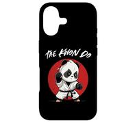 Custodia per iPhone 17 Cute Taekwondo Panda - Divertente TKD Arti Marziali Coreane