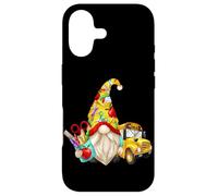 Custodia per iPhone 17 Cute Teacher Gnome With Big Yellow Bus For School Bus Driver