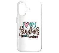 Custodia per iPhone 17 Cute Teacher Leopard Decor For Women I Love My Students