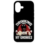 Custodia per iPhone 17 Cute Wine Gnomes Loves Drinking With My Gnomies Funny Gnome