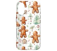 Custodia per iPhone 17 Cute Xmas Baking Stuff For Women Christmas Gingerbread