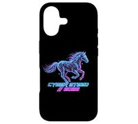 Custodia per iPhone 17 Cyber Steed 2026 Futuristic Horse Retro Gamer Design