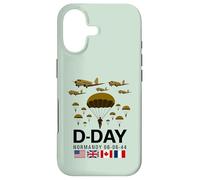 Custodia per iPhone 17 D-Day 82° Anniversario 1944 Paracadutisti Veterano Omaggio Uomini