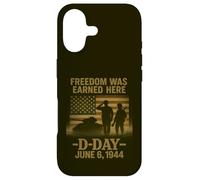 Custodia per iPhone 17 D-Day 82° Anniversario Normandia 1944 Militare Tributo Uomini