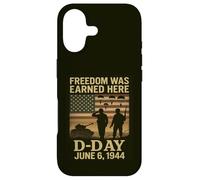 Custodia per iPhone 17 D-Day 82° Anniversario Normandia 1944 Militare Tributo Uomini