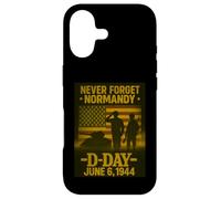 Custodia per iPhone 17 D-Day 82° Anniversario Normandia 1944 Omaggio veterano dello sbarco