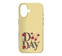 Custodia per iPhone 17 D-day, Papaveri, Normandia, 6 giugno 2024, 1944-2024