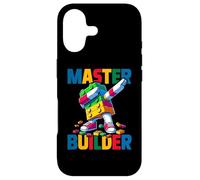Custodia per iPhone 17 Dabbing Blocks Bricks Building Kids Boys Fun Master Builder
