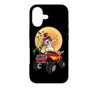 Custodia per iPhone 17 Dabbing German Shorthaired Witch Hat Monster Truck Halloween
