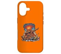 Custodia per iPhone 17 Dabbing Volcano Geography Volcanologist Scary Dinosaur