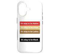 Custodia per iPhone 17 Dad Joke, It's ok to be Latino, Native, Asian