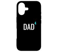 Custodia per iPhone 17 Dad to the Power of 4 Mathematics Math Father of Four Kids