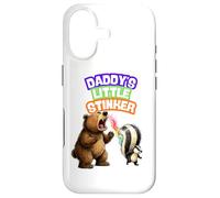 Custodia per iPhone 17 Daddys Little Stinker Bear Skunk Puzza campeggio nei boschi