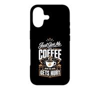 Custodia per iPhone 17 Dammi solo il caffè e nessuno si fa male