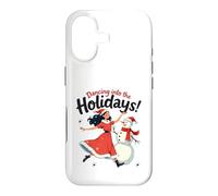 Custodia per iPhone 17 Dancing into the Holidays Principessa Pupazzo di neve Regalo Uomo Donna