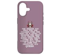 Custodia per iPhone 17 Dark Romance Merch In My Villain Era Falling for the Villain